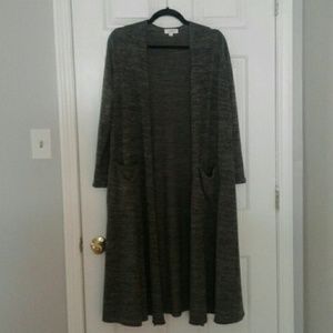 Lularoe Sarah gray medium nwot